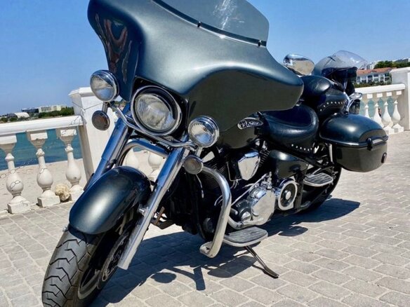 2008 Yamaha XV 1700 Road Star, чёрный, 690000 рублей - вид 5