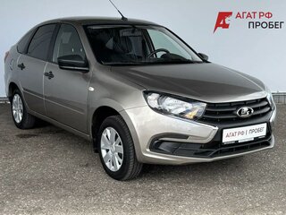 2019 Lada (ВАЗ) Granta I Рестайлинг, серый, 589000 рублей, вид 3