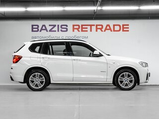 2017 BMW X3 20i xDrive II (F25) Рестайлинг, белый, 2720000 рублей, вид 4
