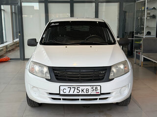 2012 Lada (ВАЗ) Granta I, белый, 215000 рублей, вид 1