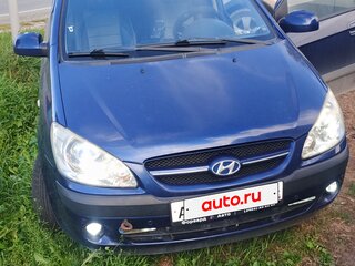 2007 Hyundai Getz I Рестайлинг, синий, 500000 рублей, вид 1