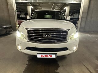 2014 Infiniti QX80 I, белый, 2650000 рублей, вид 4