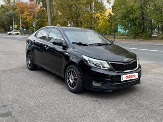 2016 Kia Rio III Рестайлинг, чёрный, 505000 рублей, вид 1