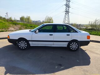 1990 Audi 80 IV (B3), белый, 250000 рублей, вид 2