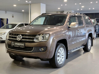 2013 Volkswagen Amarok Double Cab full-time I, коричневый, 1430000 рублей, вид 1