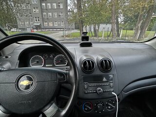 2008 Chevrolet Aveo I Рестайлинг, серебристый, 210000 рублей, вид 5