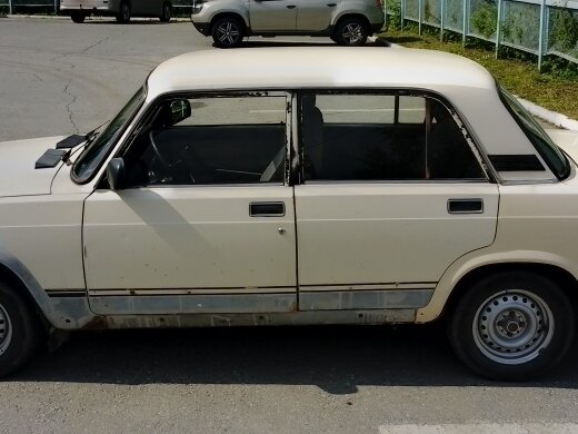 1990 Lada (ВАЗ) 2107, бежевый, 87000 рублей - вид 2