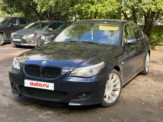 2008 BMW 5 серии 520d V (E60/E61) Рестайлинг, синий, 900000 рублей, вид 2