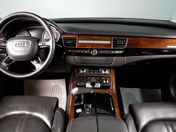 2015 Audi A8 Long III (D4) Рестайлинг, чёрный, 2629000 рублей - вид 11