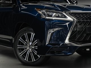 2018 Lexus LX 570 III Рестайлинг 2, синий, 10794000 рублей, вид 5