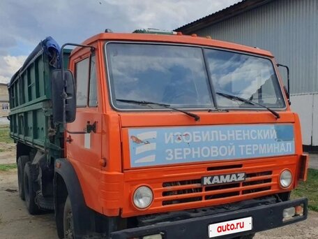 1991 КамАЗ 55102, оранжевый, 550000 рублей, вид 2