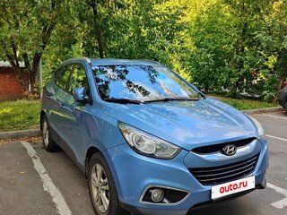 2013 Hyundai ix35 I, голубой, 1350000 рублей, вид 2