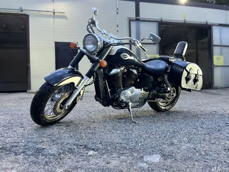 1997 Honda Shadow 750, чёрный, 380000 рублей, вид 5