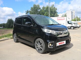2017 Mitsubishi eK Custom I Рестайлинг, чёрный, 795000 рублей, вид 2