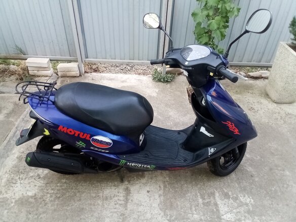 2012 Honda Dio, синий, 50000 рублей