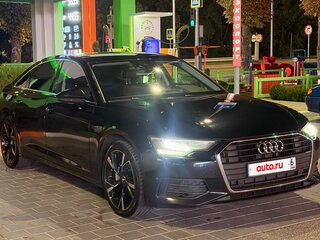 2021 Audi A6 40 TFSI V (C8), чёрный, 3400000 рублей, вид 1