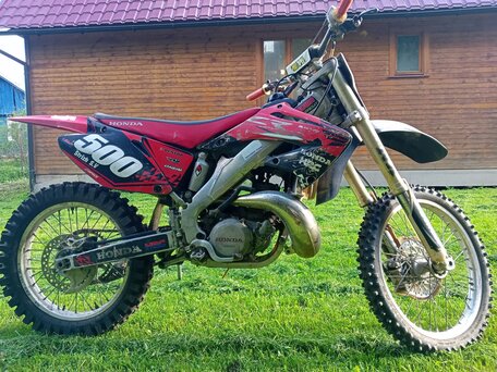 2006 Honda CR 250R, красный, 300000 рублей, вид 2
