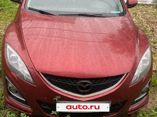 2010 Mazda 6 II (GH) Рестайлинг, красный, 800000 рублей, вид 1