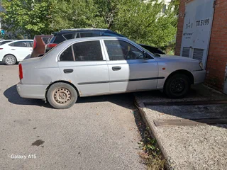 2004 Hyundai Accent ТагАЗ II, серебристый, 170000 рублей, вид 1