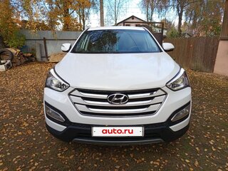 2014 Hyundai Santa Fe III, белый, 1645000 рублей, вид 2