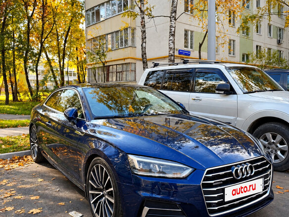 2017 Audi A5 II (F5), синий, 2900000 рублей - вид 1