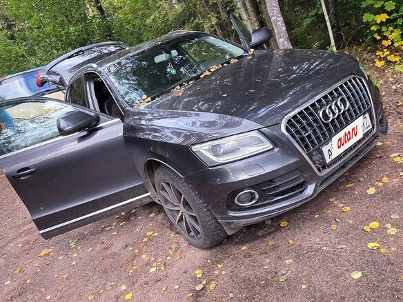 2014 Audi Q5 I (8R) Рестайлинг, серый, 1200000 рублей - вид 5