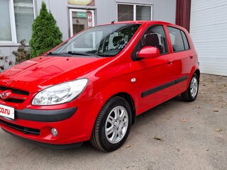 2007 Hyundai Getz I Рестайлинг, красный, 760000 рублей, вид 1