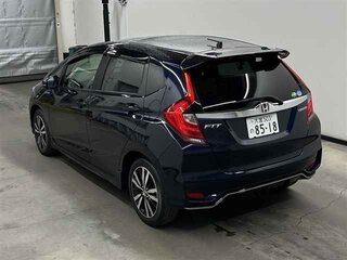2018 Honda Fit III Рестайлинг, синий, 1460000 рублей, вид 2