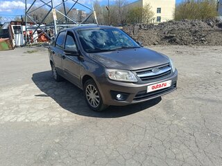 2014 Lada (ВАЗ) Granta I, коричневый, 390000 рублей, вид 3