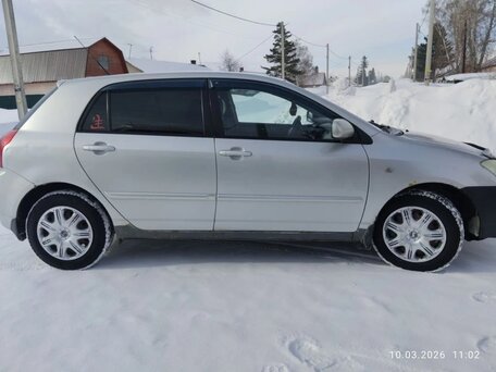 2005 Toyota Corolla IX (E120, E130) Рестайлинг, серебристый, 320000 рублей, вид 2