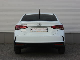 2020 Hyundai Solaris II Рестайлинг, белый, 1497000 рублей, вид 4