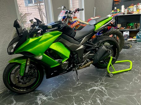 2011 Kawasaki Ninja 1000 SX, зелёный, 660000 рублей, вид 1