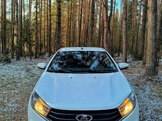 2018 Lada (ВАЗ) Vesta I, белый, 900000 рублей, вид 2
