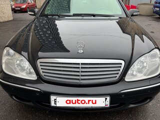 2000 Mercedes-Benz S-Класс 600 Long IV (W220), чёрный, 2222222 рублей, вид 2