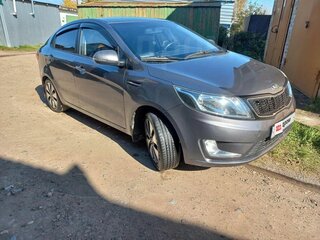 2013 Kia Rio 4-speed III, серый, 1050000 рублей, вид 4