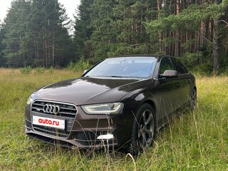 2013 Audi A4 IV (B8) Рестайлинг, коричневый, 1300000 рублей, вид 4