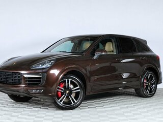 2016 Porsche Cayenne Turbo II Рестайлинг (958), коричневый, 4329000 рублей, вид 3