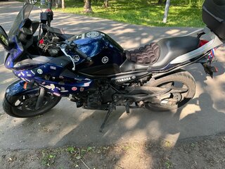 2010 Yamaha XJ6 (FZ6R), синий, 350000 рублей, вид 2