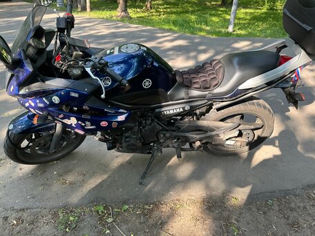2010 Yamaha XJ6 (FZ6R), синий, 350000 рублей, вид 2