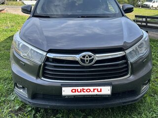 2014 Toyota Highlander III (XU50), серый, 3600000 рублей, вид 1