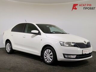 2014 Skoda Rapid I, белый, 850000 рублей, вид 3
