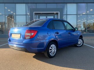 2018 Lada (ВАЗ) Granta I Рестайлинг, синий, 525000 рублей, вид 5