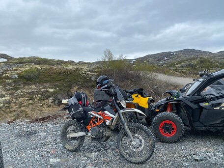 2014 KTM 690 Enduro R, оранжевый, 590000 рублей, вид 2