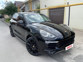 2017 Porsche Cayenne Diesel II Рестайлинг (958), чёрный, 3970000 рублей, вид 2