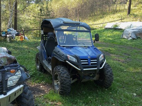2019 CFMoto ZFORCE 550 EX, синий, 400000 рублей, вид 5