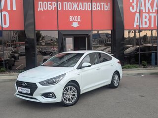 2017 Hyundai Solaris II, белый, 1230000 рублей, вид 1