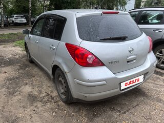 2007 Nissan Tiida I, серебристый, 350000 рублей, вид 4