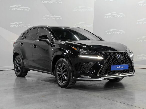 2020 Lexus NX 300h I Рестайлинг, чёрный, 4250000 рублей - вид 6