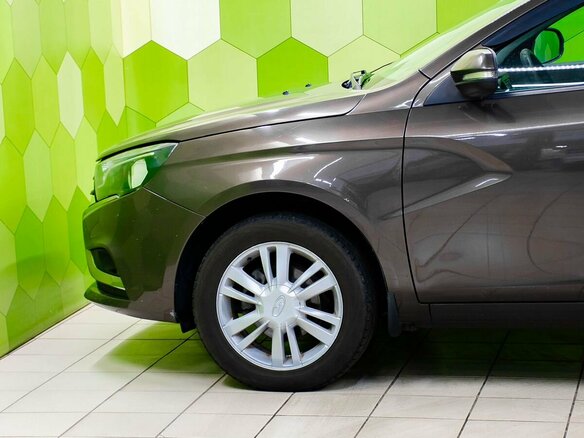 2019 Lada (ВАЗ) Vesta SW I, коричневый, 899000 рублей - вид 8