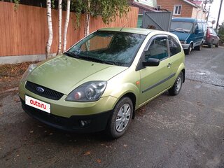 2006 Ford Fiesta Mk5, зелёный, 350000 рублей, вид 1
